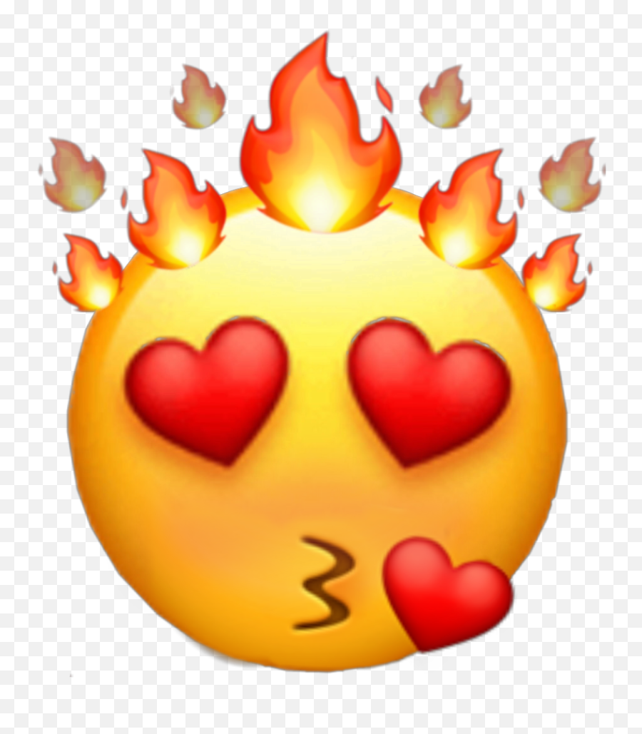 Sexy Love Emoji Heart Hearteyes Fire Freetouse - Sexy In Love Emoji,Heart Eyed Emoji