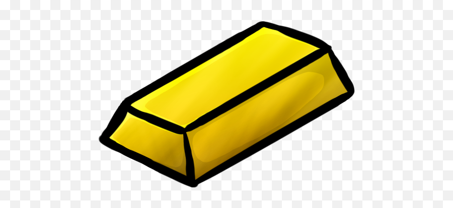 Gold Ingot Icon - Gold Clipart Emoji,Gold Bar Emoji