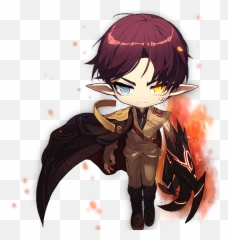 Ark In 2019 Character Design Chibi Fantastic Art - Maplestory Ark Png Emoji,Maplestory Emoji