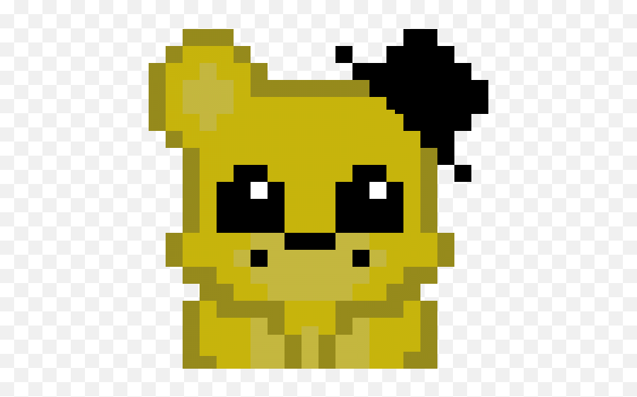 Pixilart - Pixel Art Bonnie Plush Emoji,Hamster Emoticon