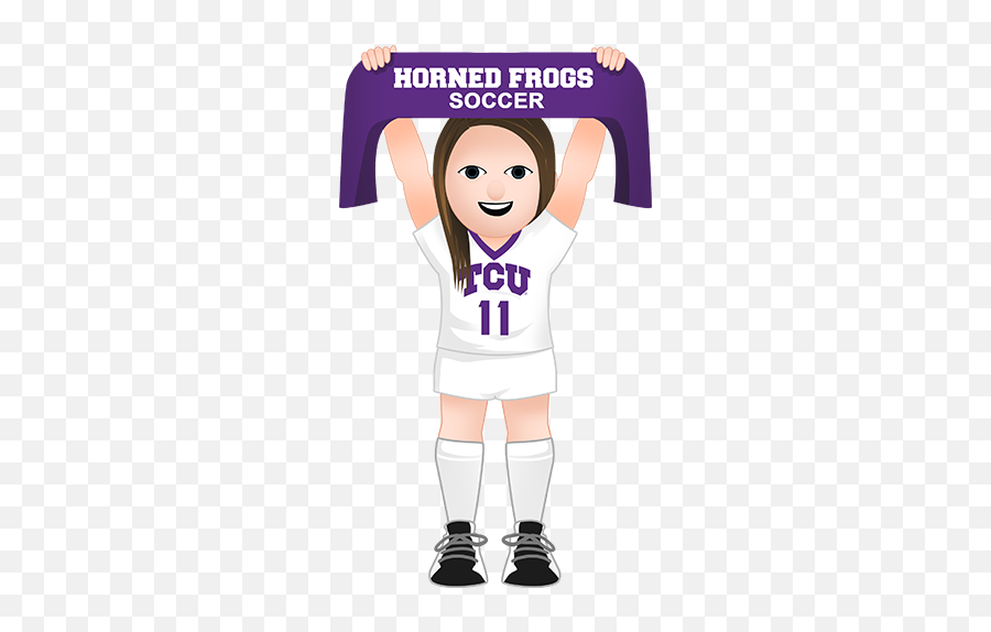 Tcu Athletics On Twitter Tcusoccer Emojis Are Now In The - Cartoon,Muscle Emojis