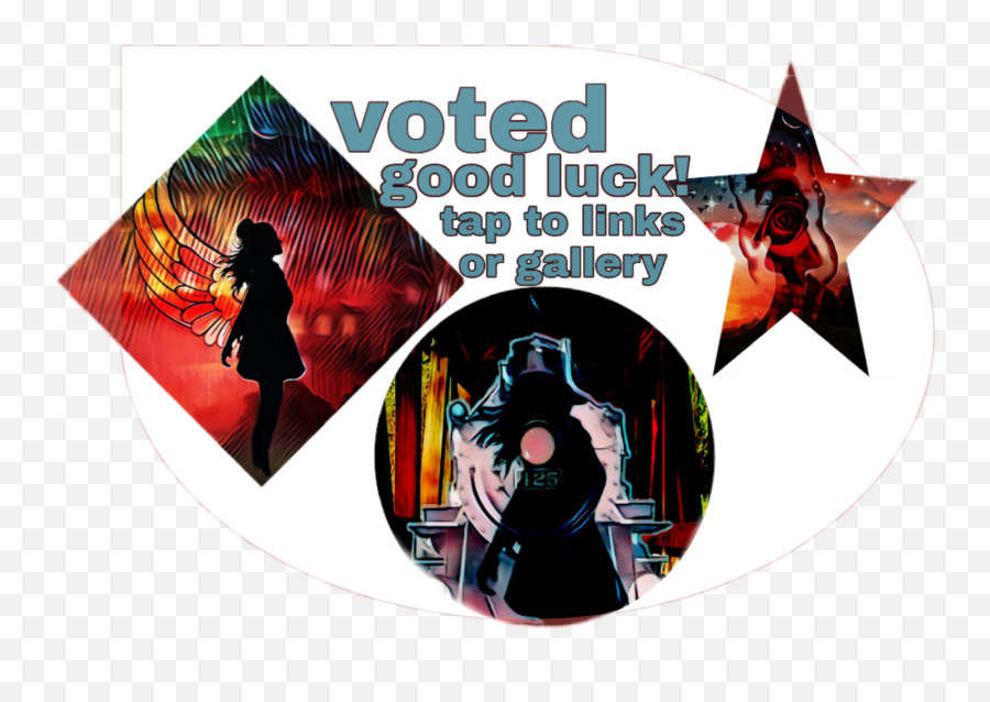 Tap On Links To Vote Voting Sticker - Grupo Ambitec Emoji,I Voted Emoji