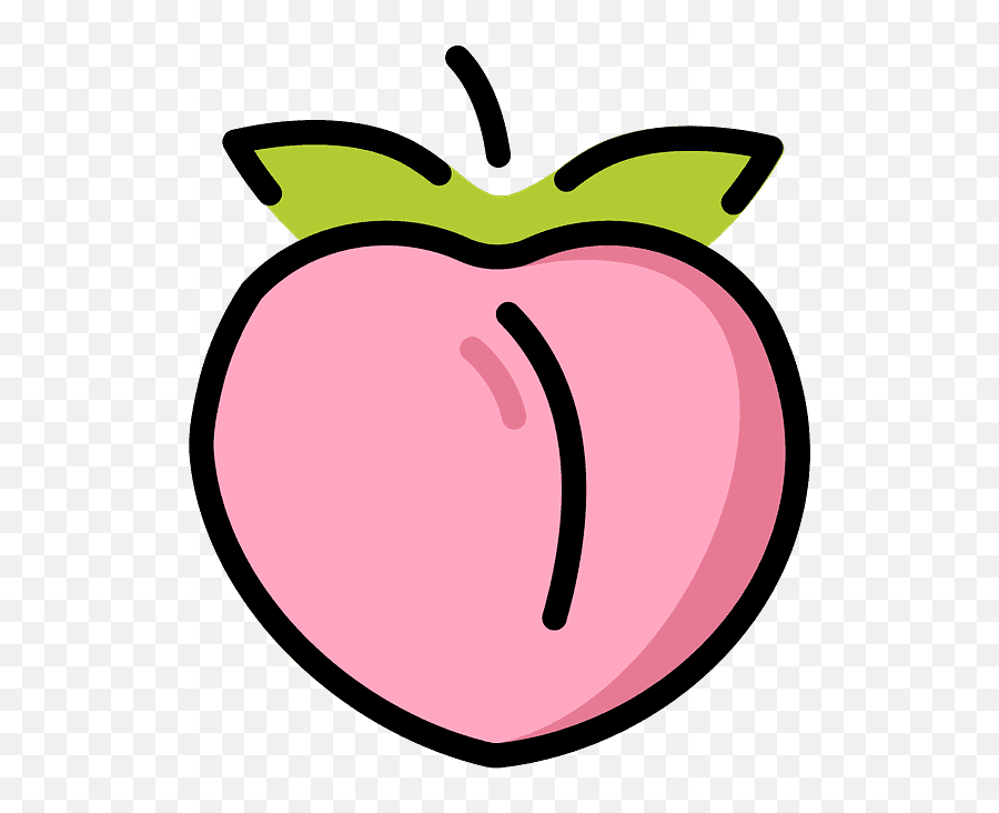 Peach Emoji Clipart,Peach Emoji Png