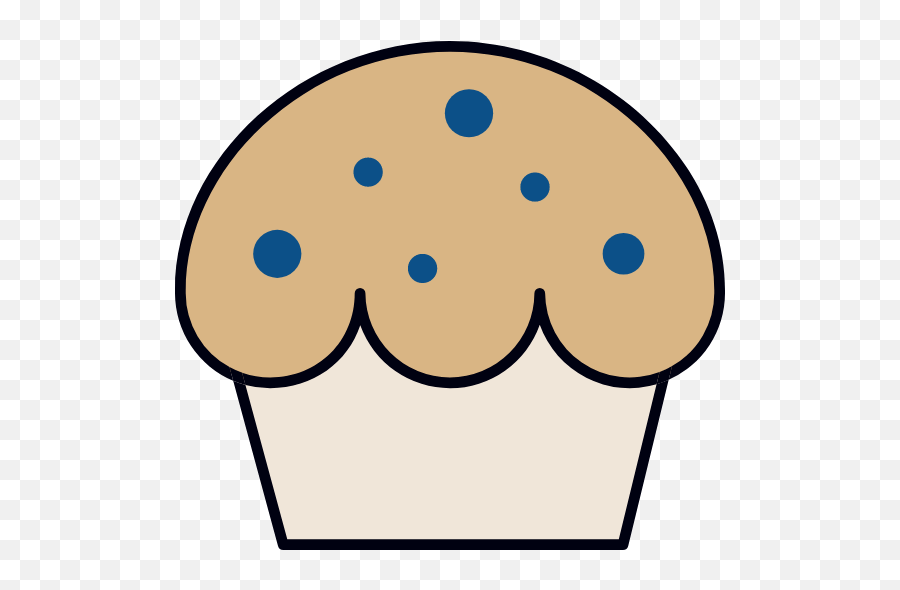 Blueberry Muffin Graphic - Clip Art Free Graphics Baking Cup Emoji,Blueberry Emoji