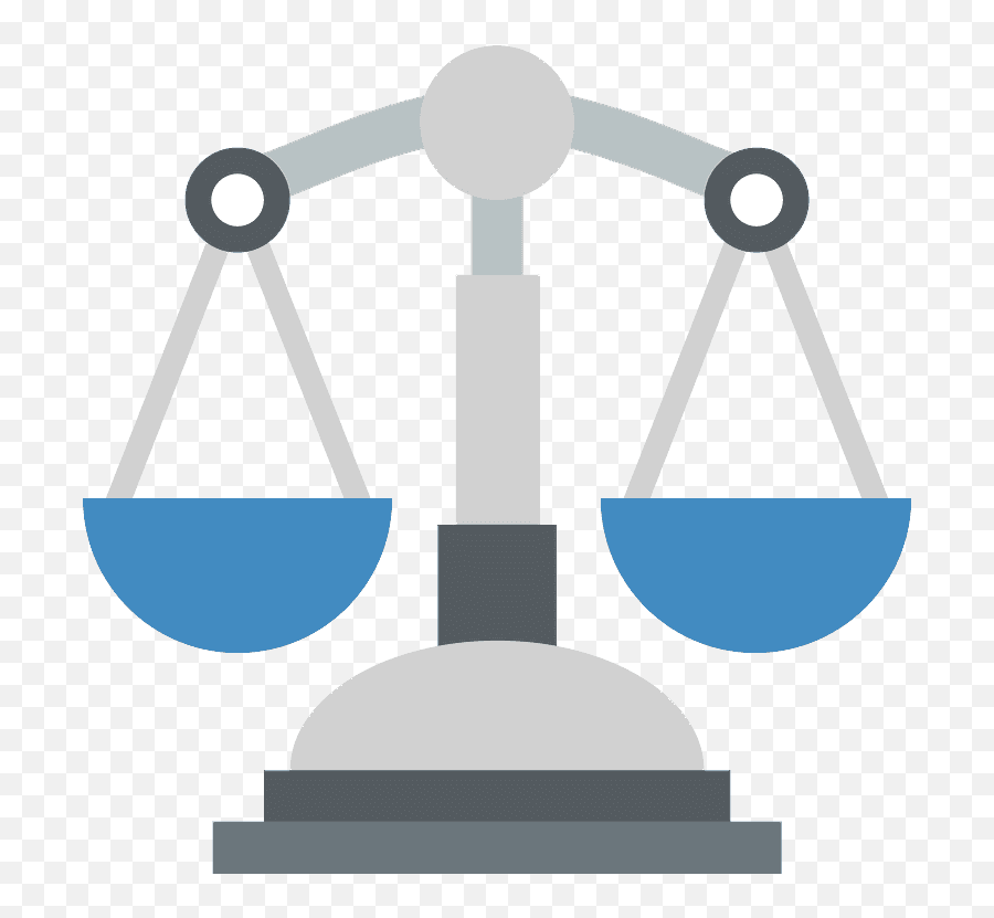 Balance Scale Emoji Clipart - Scale Emoji Png,Scale Emoji