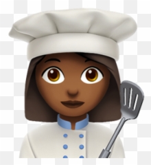 UNDER CONSTRUCTION dairyno - Black Chef Emoji Png