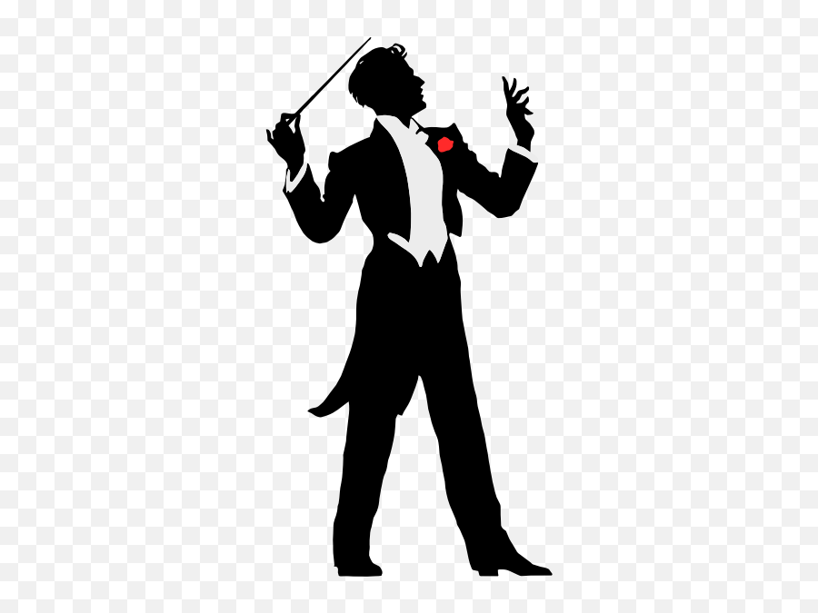 Conductor Vector Image - Music Conductor Clipart Emoji,Apple Gun Emoji