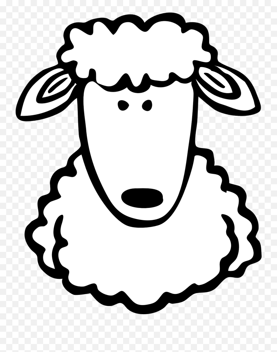 Sheep Portrait Cartoon Furry Png Picpng - Fact About Nursery Rhymes Emoji,Furry Emoji