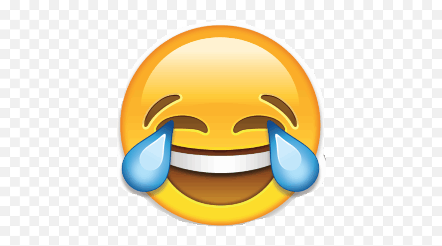 Emoji Laugh Gif - Emoji Png Laughing Crying Emoji,Thinking Emoji Spinning