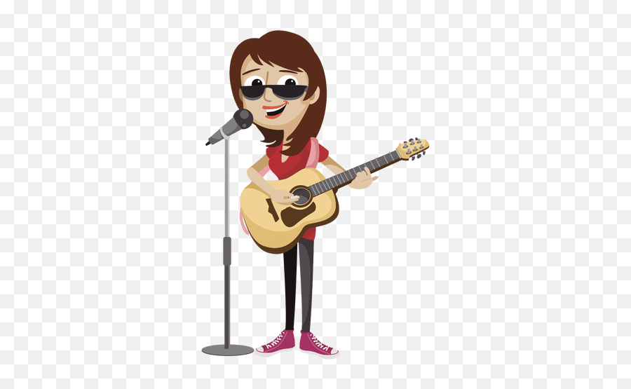 Sleeping Funny Emoticon - Transparent Png U0026 Svg Vector File Singer Cartoon Emoji,Acoustic Guitar Emoji