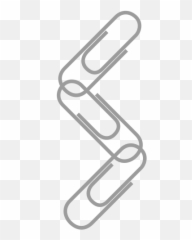 Linked Paperclips Emoji For Facebook Email Sms - Clips Together
