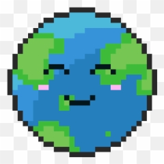 Earth - Pixel Art Emoji