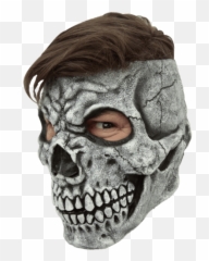 Skull Customizable Hair - Skull Mask Emoji,Turtle Skull Emoji Pop