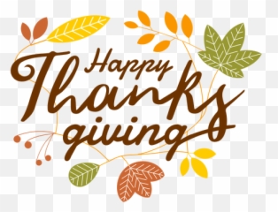 Happy Thanksgiving Logo Transparent Png - Emoji