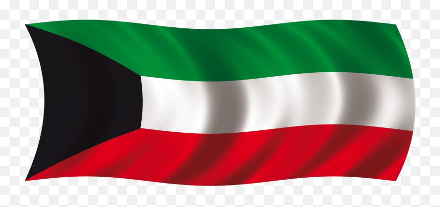 Kuwaiti Flag Clipart - Transparent Kuwait Flag Png Emoji,Dubai Flag Emoji