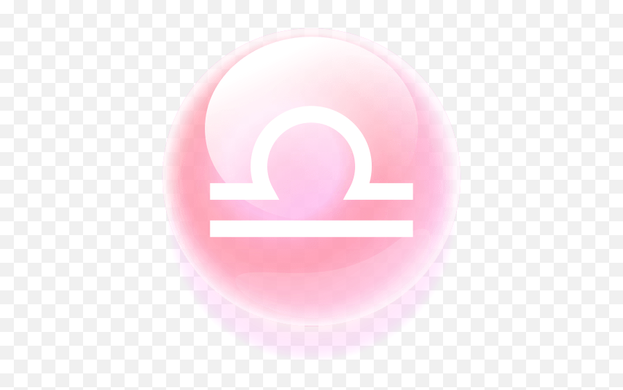 Pink Libra Emoji,Libra Symbol Emoji