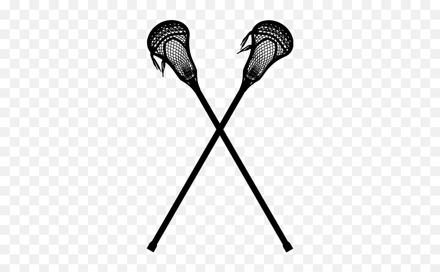 Crossed Lacrosse Sticks Skinny - Clipart Lacrosse Sticks Emoji,Pride Emoji