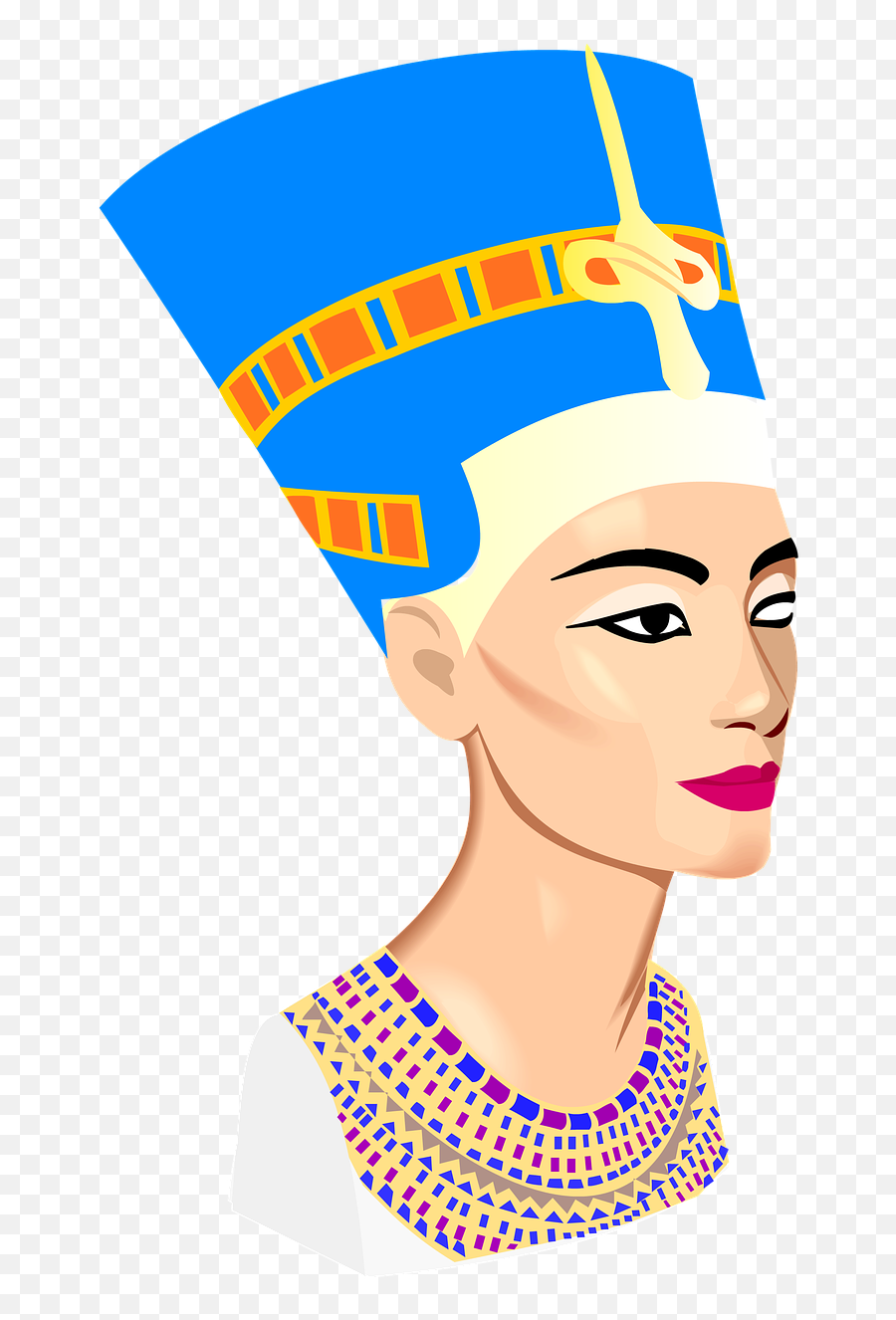 Nefertiti Nefer Nefer Egyptian Art Free Pictures - Egyptian Book Of The Dead Quotes Emoji,Calm Emoji