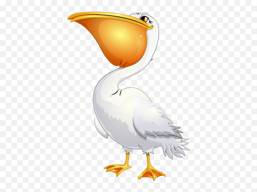 Pelican Art - Pelican Cartoon Png Emoji,Pelican Emoji