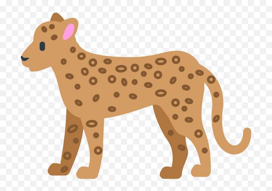 Fxemoji U1f406 - Leopard Emoji,New Ios 11 Emojis