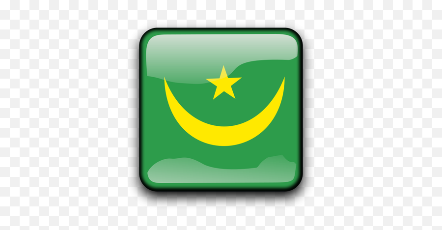 Bendera Mauritania Vektor - Flag Of Albania Emoji,Aruba Flag Emoji