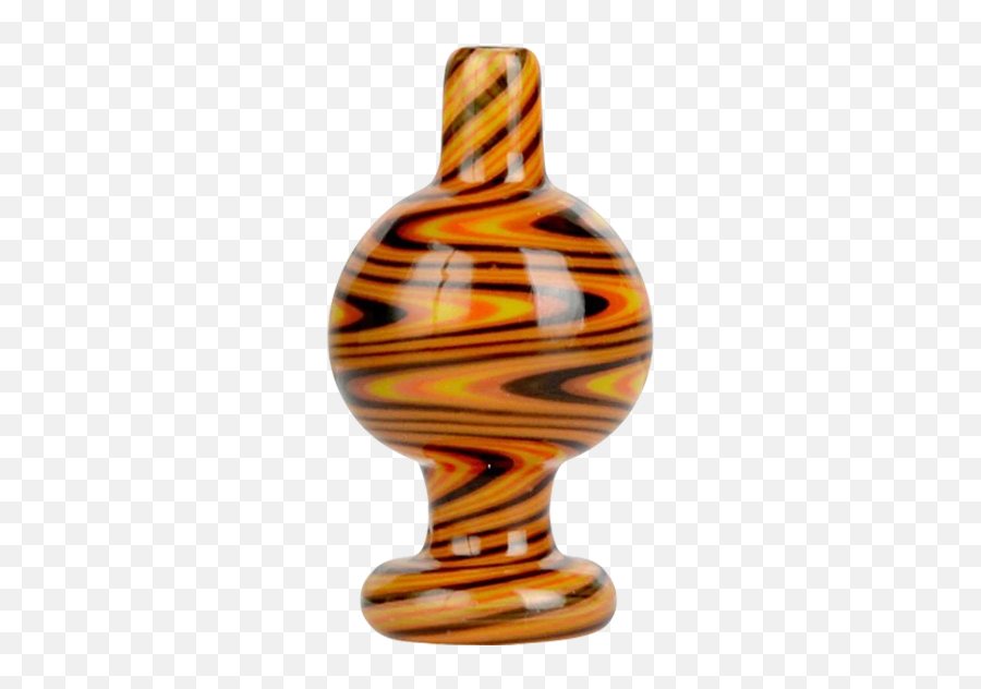 Pulsar Wig Wag Worked Ball Carb Cap - Pulsar Wig Wag Carb Cap Emoji,Vase Bomb Emoji