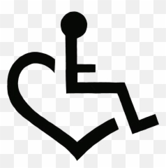 Disability Wheelchair Freetoedit - Wheelchair Heart Symbol Emoji,Disability Emoji