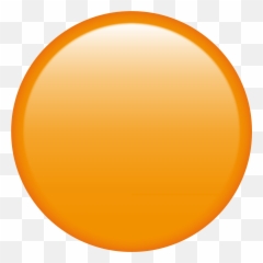 Emoji - Orange Bubble Png,Emoji Circle