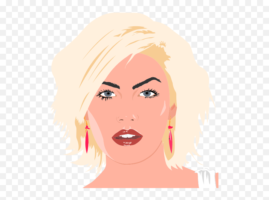 Blonde Womans Portrait Image Emoji,Blonde Hair Emoji