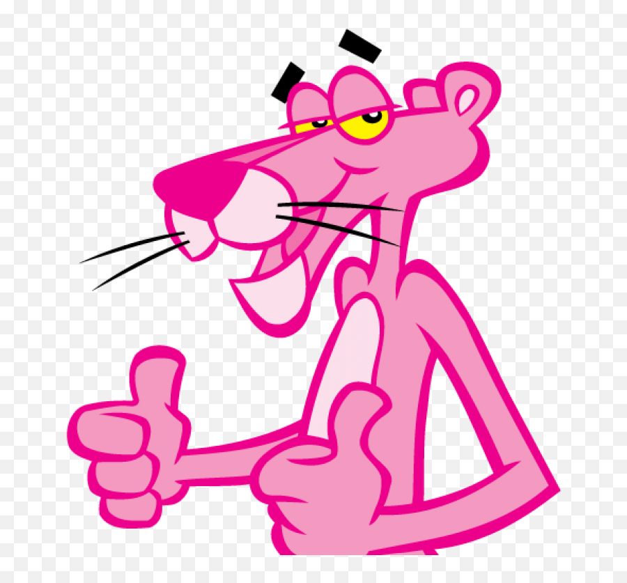 My Thoughts - Pink Panther Emoji,Panther Emoji Copy And Paste