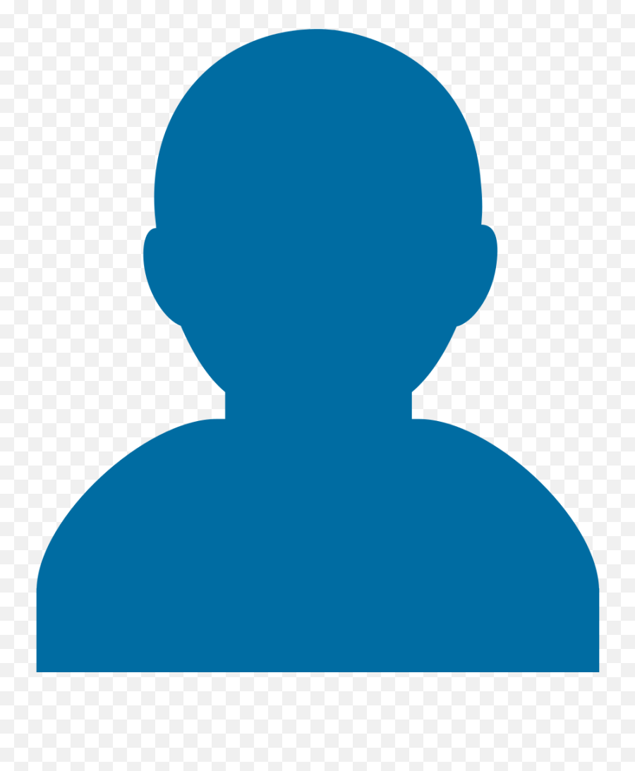 Emoji U1f464 - Person Emoji Svg,Emoji With Blue Head