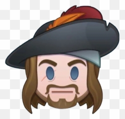 Barbossa - Disney Emoji Blitz Barbossa,Bearded Emoji