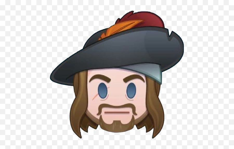 Barbossa - Disney Emoji Blitz Barbossa,Bearded Emoji