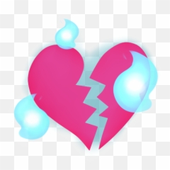 Emoji Brokenheart Heart - Evil Cutie Mark Transparent