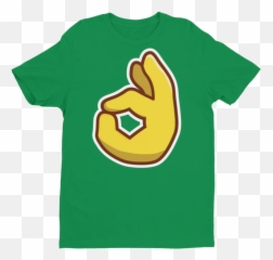 Ok Emoji Short Sleeve Next Level T - Awesome Miz Shirt Danger,Sausage Emoji