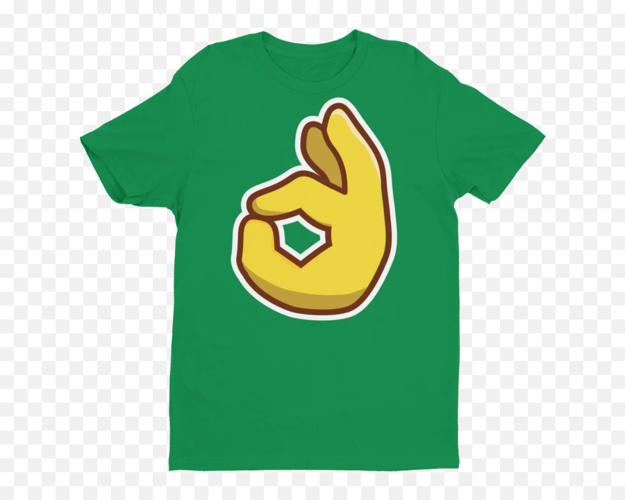Ok Emoji Short Sleeve Next Level T - Awesome Miz Shirt Danger,Sausage Emoji