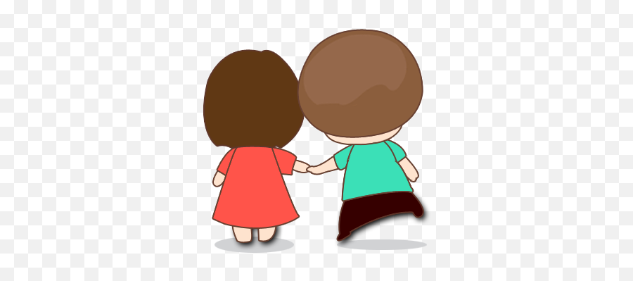 Game Pan U0026 Lee Couple - Love Emoji Collection Cartoon,Holding Hands Emoji