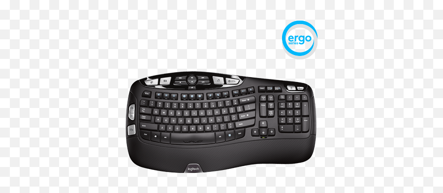 Logitech K350 Wireless Keyboard With - Logitech Ergonomic Keyboard Emoji,Emoji Keyboard For Windows 7