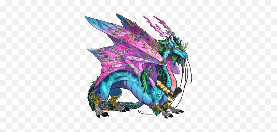 Grab An Imperial Dragon Share Flight Rising - Anime Cute Purple Dragon Emoji,Yas Emoji