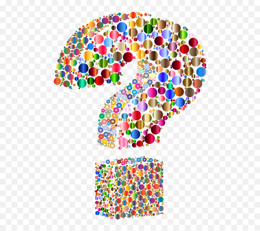 Ponto De Interrogação Colorido Png - Colorful Question Mark Question Mark Colorful Png Emoji,Question Mark Emoji Transparent