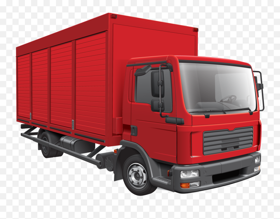 European Box Truck Png Clip Art - Lorry No Background Emoji,Delivery Emoji