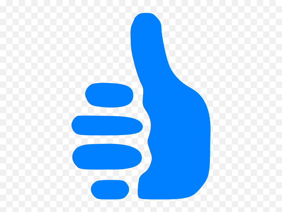 Svg Clip Arts 444 X 594 Px Transparent - Transparent Thumbs Up Thumbs Down Emoji,Blue Thumbs Up Emoji