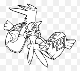 Pokemon Coloring Pages Tapu Koko - Colouring Emoji