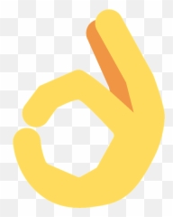 OK hand emoji clipart Free download transparent PNG - Top Mão Emoji