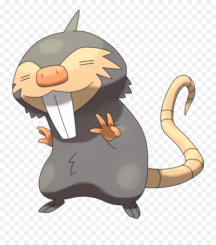 Rat Clipart - Fakemon Naked Mole Rat Transparent Png Blind Pokemon Emoji,Naked Emoji
