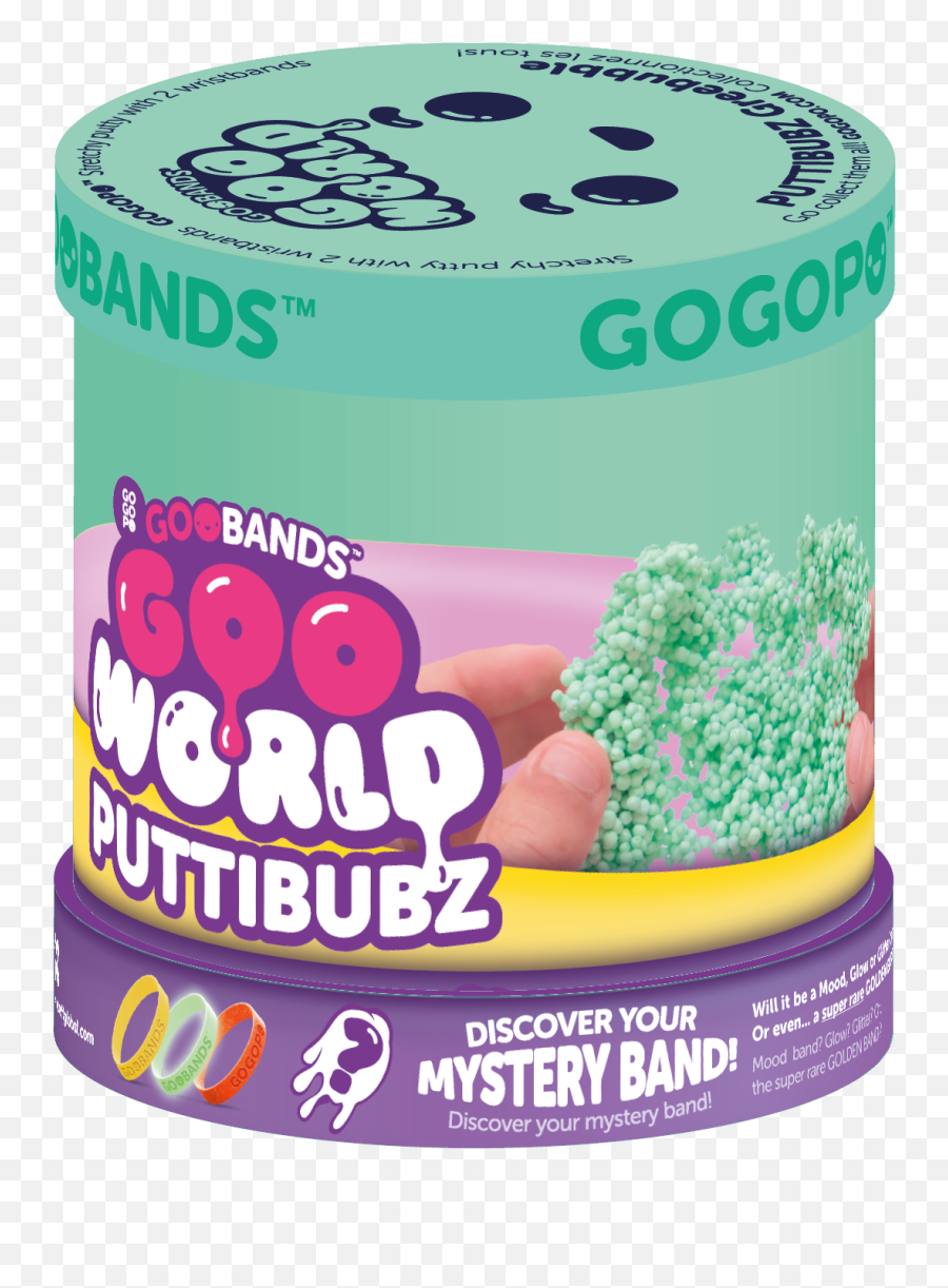 Goobands Gooworld Puttibubz - Food Storage Containers Emoji,Blueberry Emoji