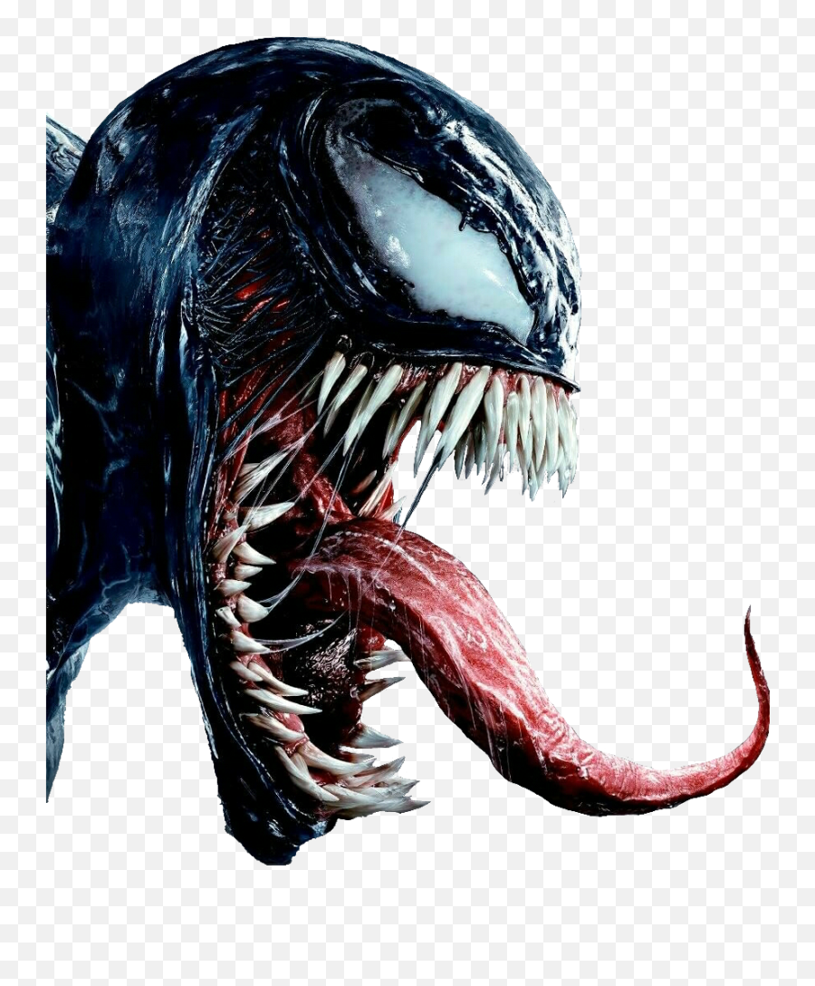 Venom Venommovie Sticker Sticker - Transparent Venom Tongue Png Emoji,Venom Emoji