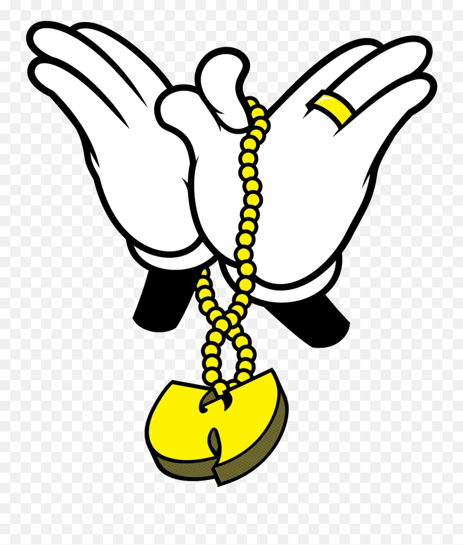 Wu Tang Clan Logo - Wu Tang Mickey Mouse Hands Emoji,Wu Tang Emoji