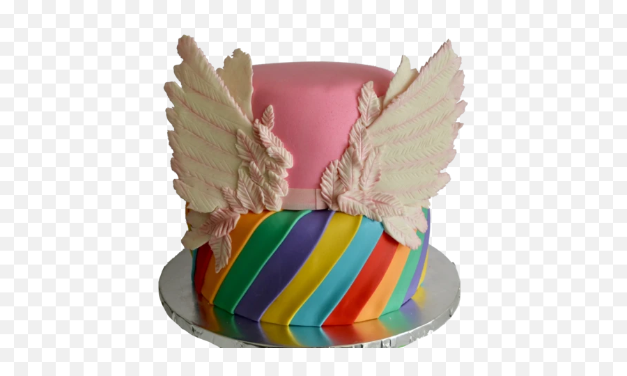 Unicorn Wings Cake U2013 Sugar Street Boutique - Unicorn Cakes With Wings Emoji,Unicorn Emoji Cake