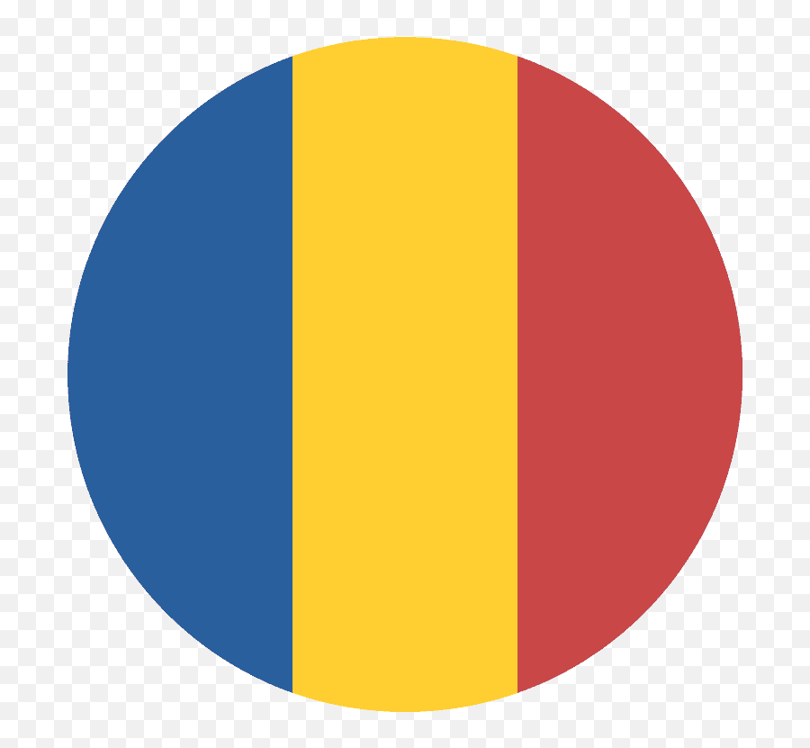 Romania Flag Emoji Clipart - Romania Flag Circle Png,Romania Flag Emoji